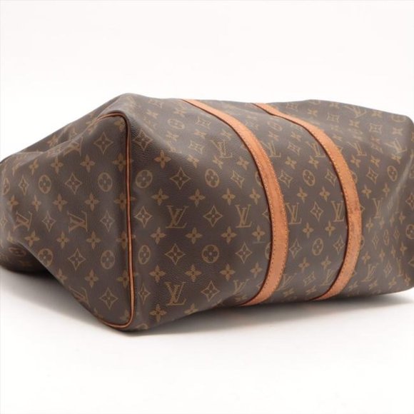 AUTHENTIC  Louis Vuitton Keepall 50 with Lock - Picture 3 of 9